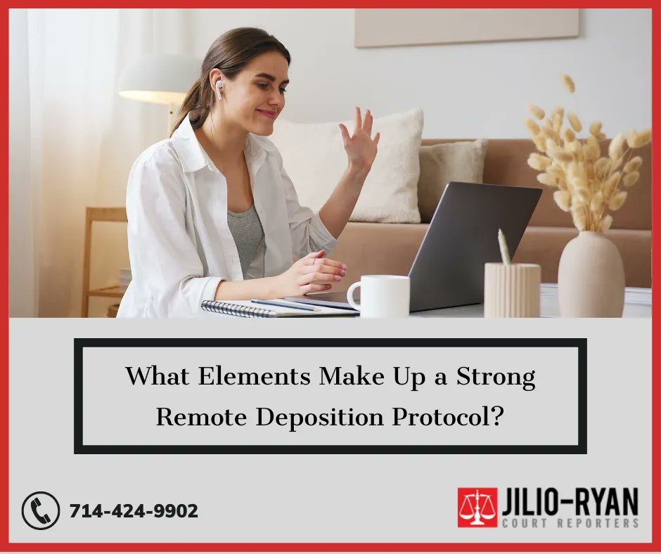 There are several elements that ensure a remote deposition meets the required criteria. Here are some essential remote deposition protocols to accomplish the intended goal.
jilioryan.com/blog/elements-…
#RemoteDepositionProtocols #RemoteDeposition #CourtReporters