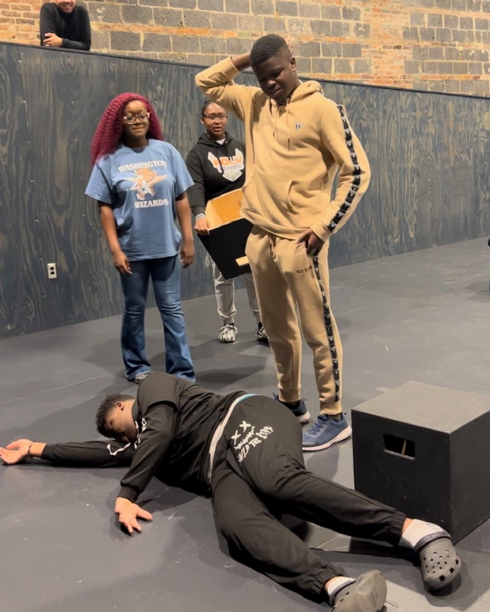 StFrancisBmore's tweet photo. #IgniterInterns are beginning to explore how they will portray their live performance at this year's Spring Gala. It will be based on the transformational text "We Do This 'Til We Free Us" by Mariame Kaba with a focus on the chapter "The System Isn't Broken." https://t.co/m4Cx4G4dxx