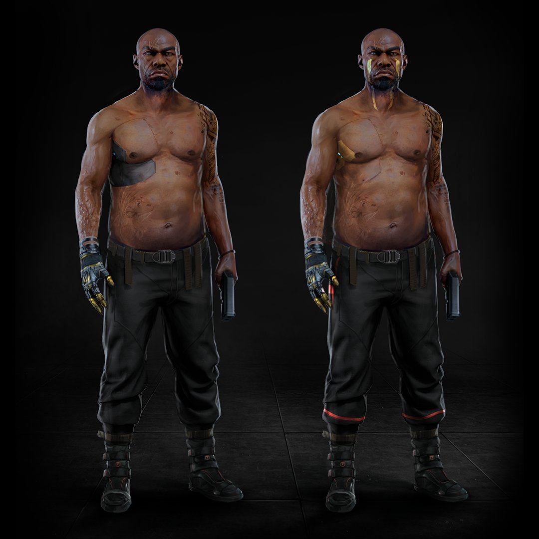 PowerPixel_Ltd's tweet photo. Here are some of the newest concepts for detective Eli's costume design!
PowerPixelStudio: Assets made to explore, learn &amp; bring your own ideas to life.

#DarkSciFi #AssetPack #ConceptArt #CostumeDesign #PhotoshopPainting #CharacterCostume #MaleCostume #MaleCharacter #CostumeWIP https://t.co/go6bI8fh3k