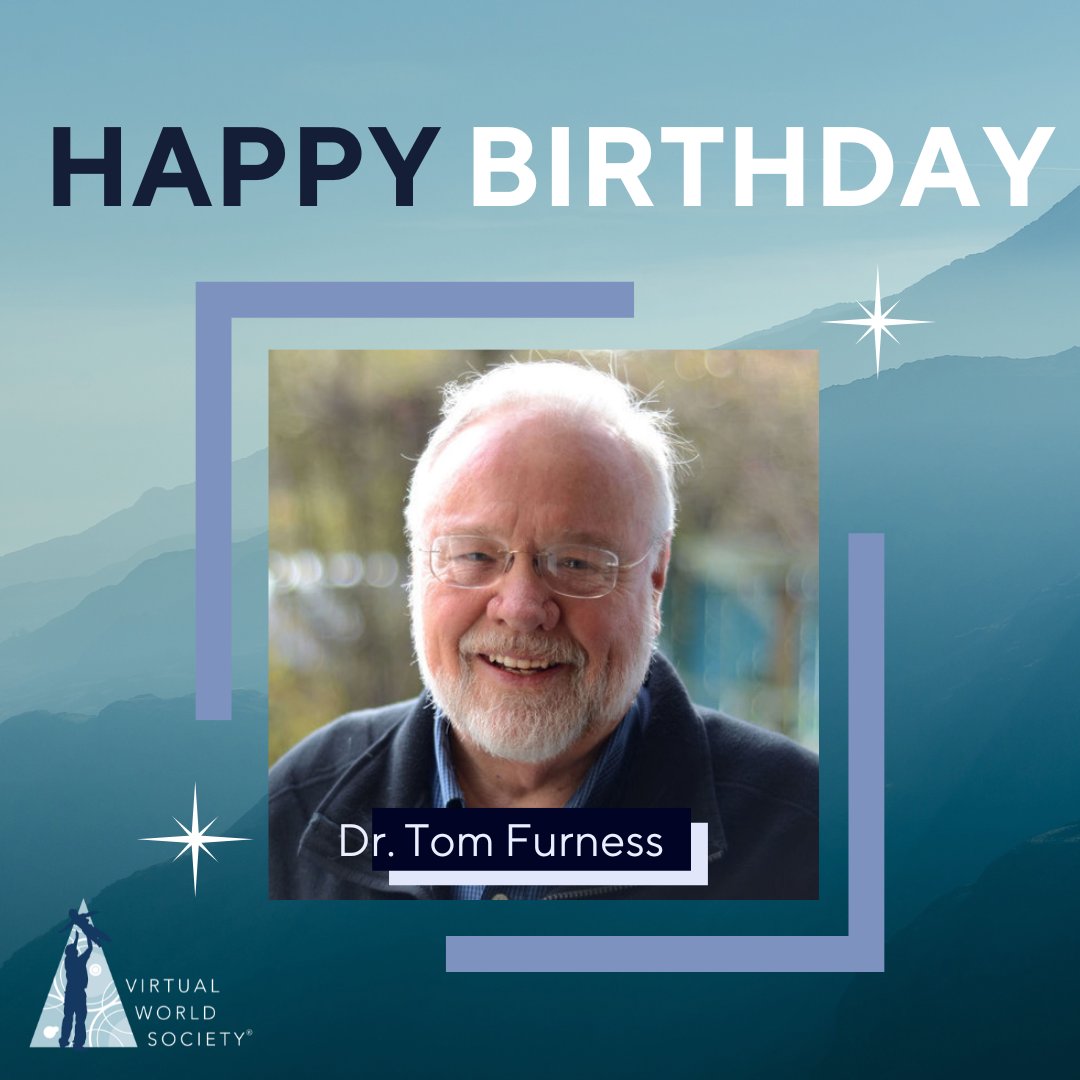 VRWorldSociety's tweet photo. Join us in making Tom Furness' birthday unforgettable! 

Let's show him some love with 80,000 likes and share how his groundbreaking work in virtual and augmented reality has influenced you by leaving a comment! 

HB! @electrontom https://t.co/PfPsfydKd8
