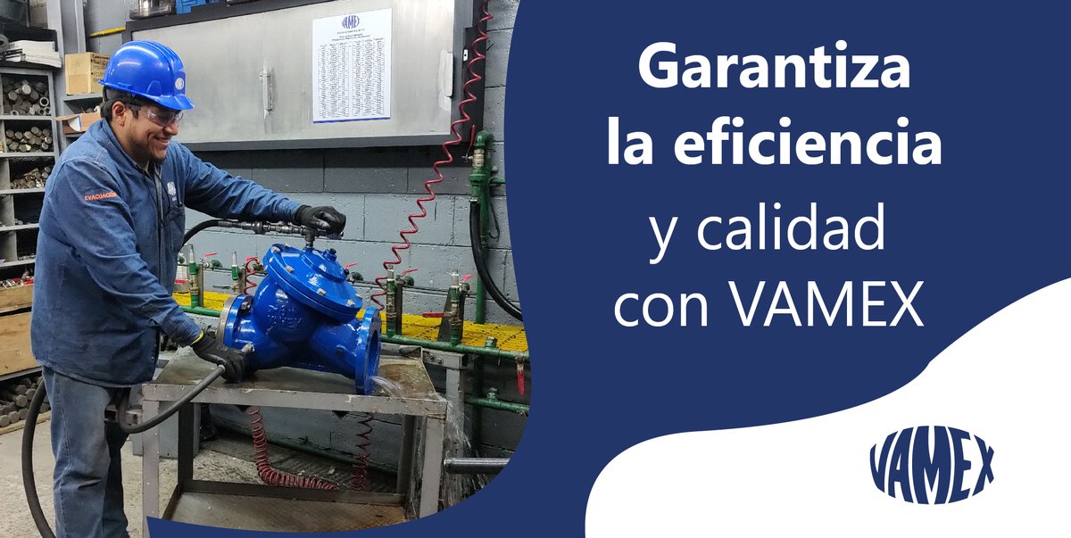 Vamex's tweet photo. Nuestra constante mejora en los procesos de fabricación garantiza eficiencia y calidad en todas nuestras válvulas. 
✅ 55 6413 4214 

#válvulas #constructoras #cuidemoselagua #filtros #agua #válvulasdeagua #vamex #válvulasvamex #ingeniero #industrial #ahorrodeagua #ingenieria https://t.co/S8THae9diF