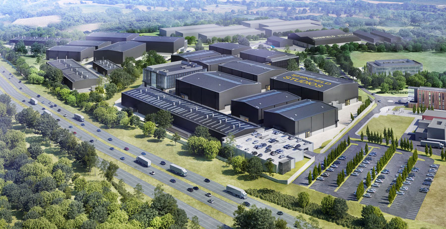 BuildConstDes's tweet photo. Versapanel®, @euroform95 cement particle board, has been specified for its acoustic properties as a roofing system component for what is set to be one of the UK’s largest film and TV studios, Shinfield Studios. Read more here: https://t.co/bTpT4Ts3rs https://t.co/Se529uGKAP