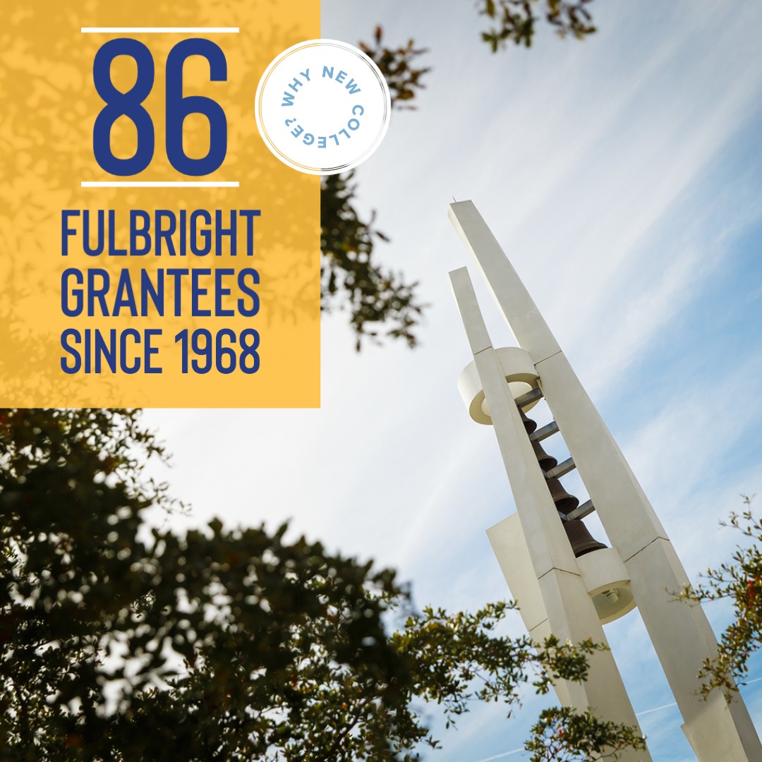 New College has produced an impressive number of Fulbright scholars as the smallest of Florida's public colleges!

NCF grads launch into prestigious opportunities like Fulbright Awards, successful careers, and top graduate programs in the US. ncf.edu/admissions/