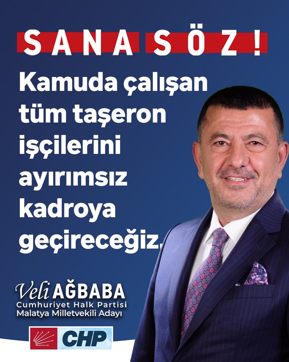 696 Sayılı KHK ile kapsam dışında bırakılan tüm taşeron işçilerini kadroya geçireceğiz. 

#TaseronaKadro
