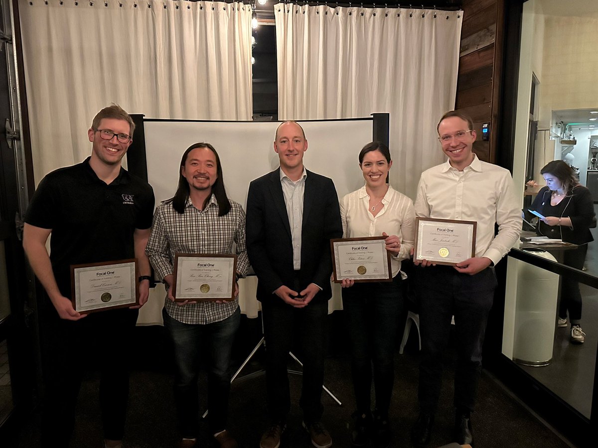 Thanks to <a href="/schadegr/">George R Schade</a> and <a href="/FocalOneHIFU/">Focal One</a> for setting up a great training session to introduce HIFU to our residents! Great review of the data and hands on experience.