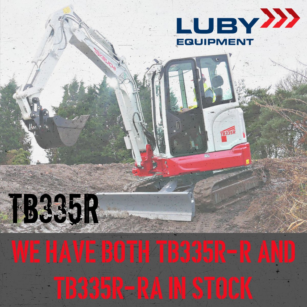 Are you in the market for a new Compact Excavator? 

Luby Equipment has a handful of Takeuchi's in stock! Call today @ 636-343-9970 to secure your new machine!