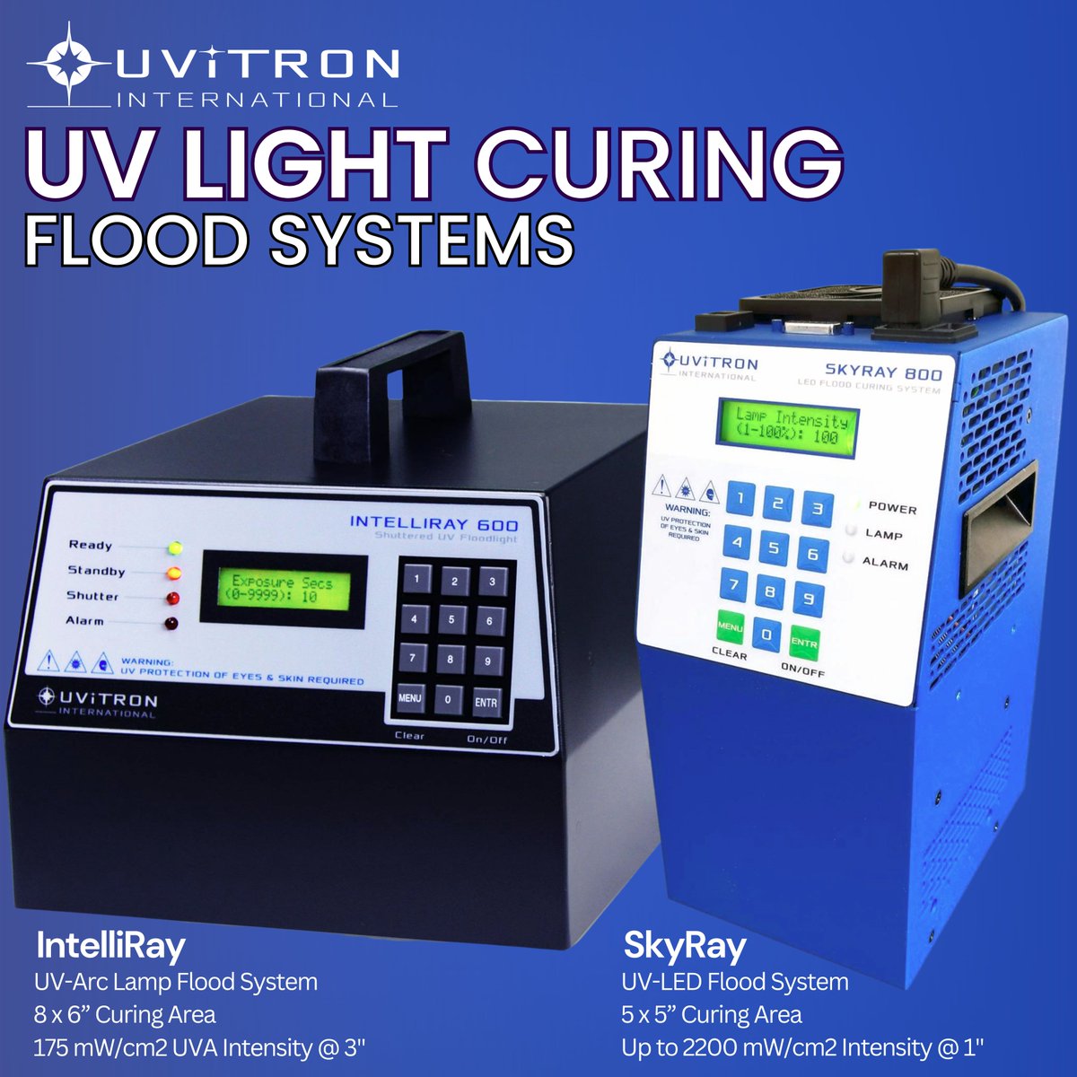 uvitron's tweet photo. Our cutting-edge UV Flood Curing systems - the optimal solution for rapid, dependable, and cost-efficient curing!

Explore our range of systems and submit a personalized quote in seconds - visit our website: https://t.co/TyeX3Tnla6

#uvlightcuring #curingtechnology https://t.co/0NmWlinvwA