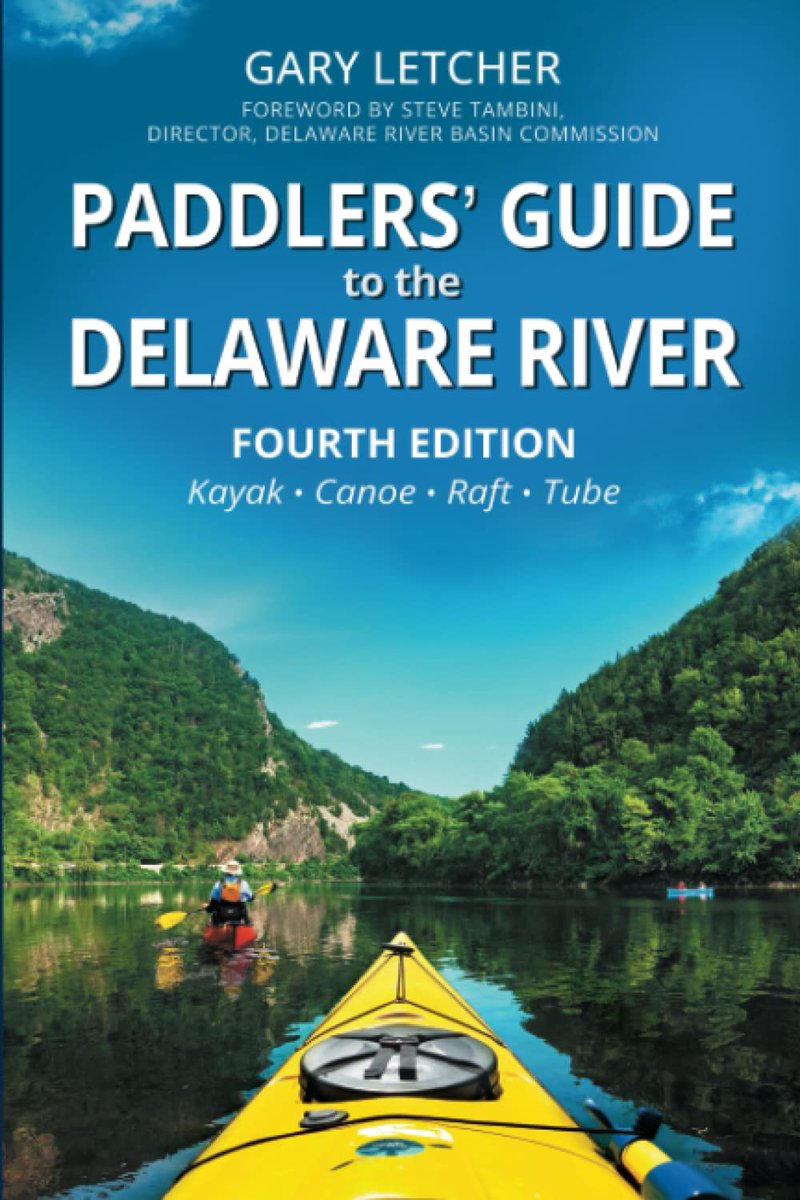 DRBC1961's tweet photo. Now available! Just in time for the start of the paddling season, Gary Letcher has published the 4th Edition of his "Paddlers' Guide to the #DelawareRiver". The book's foreword was authored by the DRBC's Steve Tambini! Learn more: https://t.co/ySd7SUbzqM
#WaterWednesday https://t.co/R15T5p9NVN
