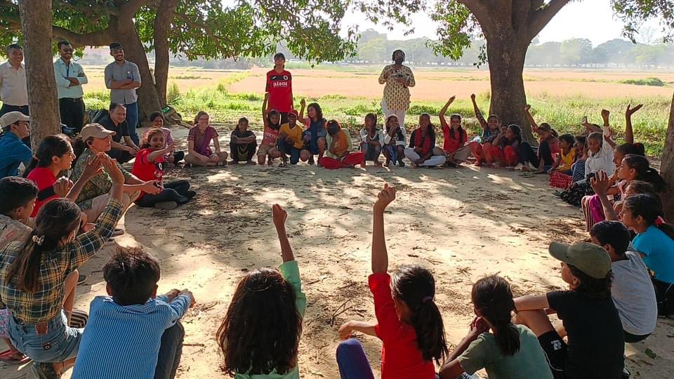 atoot_girls's tweet photo. Last week, we had the pleasure of hosting the Mission Director of @USAID Nepal, @Sepidehdc and the Country Representative of The @Asia_Foundation Nepal, Meghan Nalbo along with their teams at Atoot! ⚽👧🏿 #girlsrockingfootball #smashingpatriarchy #footballforgood #S4D #nepal https://t.co/h3PK7jnPg8
