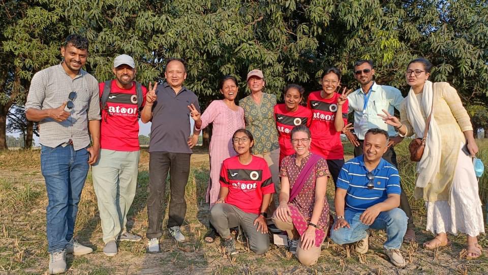 atoot_girls's tweet photo. Last week, we had the pleasure of hosting the Mission Director of @USAID Nepal, @Sepidehdc and the Country Representative of The @Asia_Foundation Nepal, Meghan Nalbo along with their teams at Atoot! ⚽👧🏿 #girlsrockingfootball #smashingpatriarchy #footballforgood #S4D #nepal https://t.co/h3PK7jnPg8