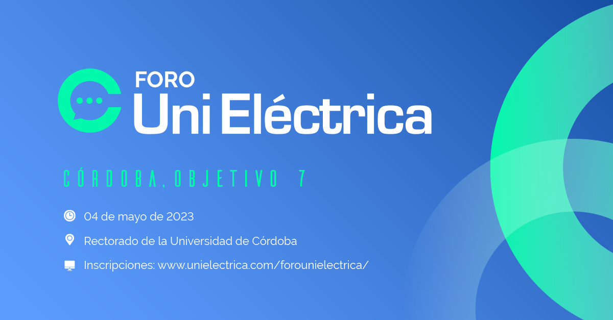 ¡El próximo 4 de mayo celebramos 10 años!  👏🏻💃🏻

Y que mejor manera de hacerlo que iniciar un Foro de debate y análisis, en el que profundicemos sobre el nuevo modelo sostenible.

¿Nos acompañas?  Las inscripciones serán necesarias para el check in➡️ unielectrica.com/forounielectri…