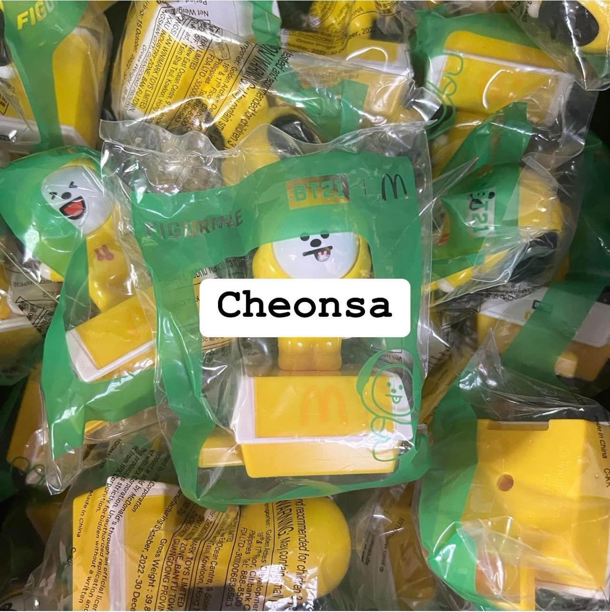 wifeof7eggnogs's tweet photo. Wts lfb 

Bt21 x mcdo 

270 ea +pf + sf 
5 pcs up free pf
Payo
Onhand nj supplier 
Have all members
OFFICIAL 

t: bts bt21 rm jin suga jhope jimin v jungkook BTS wts lfb https://t.co/2fS6Z2qTWJ