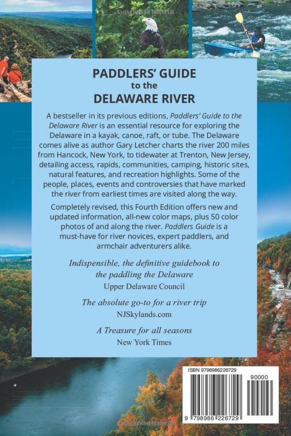 DRBC1961's tweet photo. Now available! Just in time for the start of the paddling season, Gary Letcher has published the 4th Edition of his "Paddlers' Guide to the #DelawareRiver". The book's foreword was authored by the DRBC's Steve Tambini! Learn more: https://t.co/ySd7SUbzqM
#WaterWednesday https://t.co/R15T5p9NVN