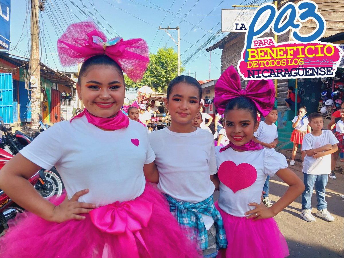 KarlaPenado1's tweet photo. #LaPazNuestraVictoria
Los niños y las niñas celebran vivir en paz 
La paz es nuestra victoria y alegría
#Chinandega https://t.co/lGrY3maGCq