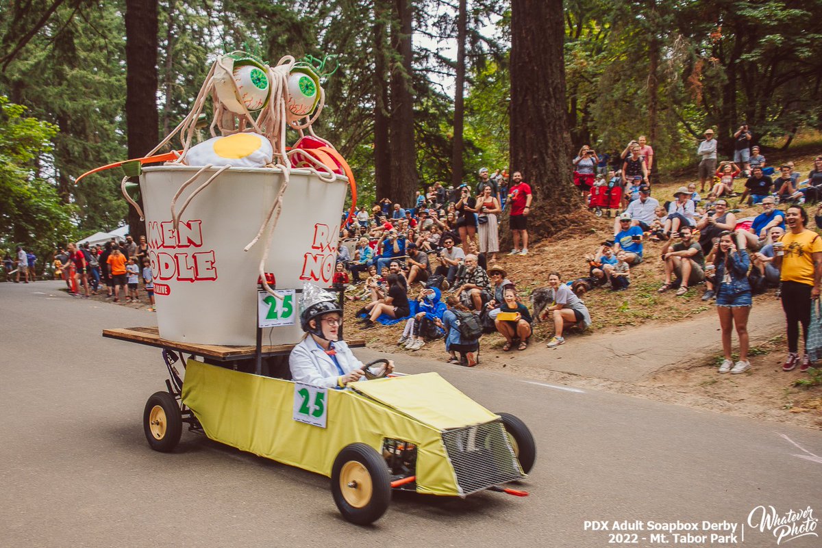 The 2023 PDX Adult Soapbox Derby Racers Application is stull open until April 23rd!! Please go to our website for more info, link in bio! 

Derby Day - August 19, 2023 #pdxadultsoapboxderby