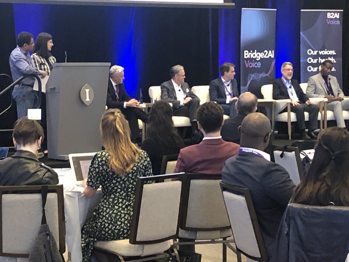 WCM Englander Institute for Precision Medicine (@wcmenglanderipm) on Twitter photo Great second panel at today’s <a href="/NIH/">NIH</a> sponsored #Bridge2AI conference, co-moderated by <a href="/WeillCornell/">Weill Cornell Medicine</a> #otolaryngology’s Dr. Anais Rameau (<a href="/throatbuddha/">Anaïs Rameau, MD MPhil</a>). With <a href="/WCMEnglanderIPM/">WCM Englander Institute for Precision Medicine</a> <a href="/USFHealth/">USF Health</a> <a href="/USFHealthMed/">USF Health Medicine</a> #AI #ArtificialIntelligence Great second panel at today’s <a href="/NIH/">NIH</a> sponsored #Bridge2AI conference, co-moderated by <a href="/WeillCornell/">Weill Cornell Medicine</a> #otolaryngology’s Dr. Anais Rameau (<a href="/throatbuddha/">Anaïs Rameau, MD MPhil</a>). With <a href="/WCMEnglanderIPM/">WCM Englander Institute for Precision Medicine</a> <a href="/USFHealth/">USF Health</a> <a href="/USFHealthMed/">USF Health Medicine</a> #AI #ArtificialIntelligence