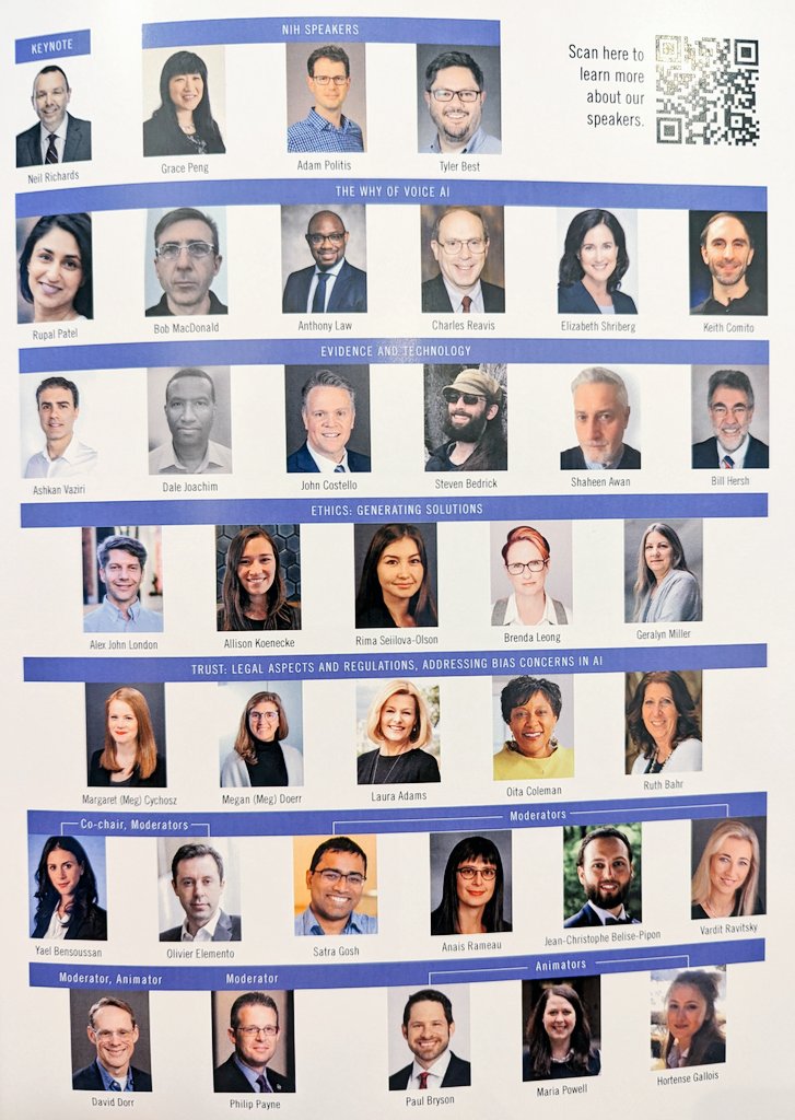 BelislePipon's tweet photo. Second panel of the #VoiceAI Symposium is on Evidence!
@Bridge2aiVoice #Bridge2AI2023 https://t.co/OtcJV0IAOi