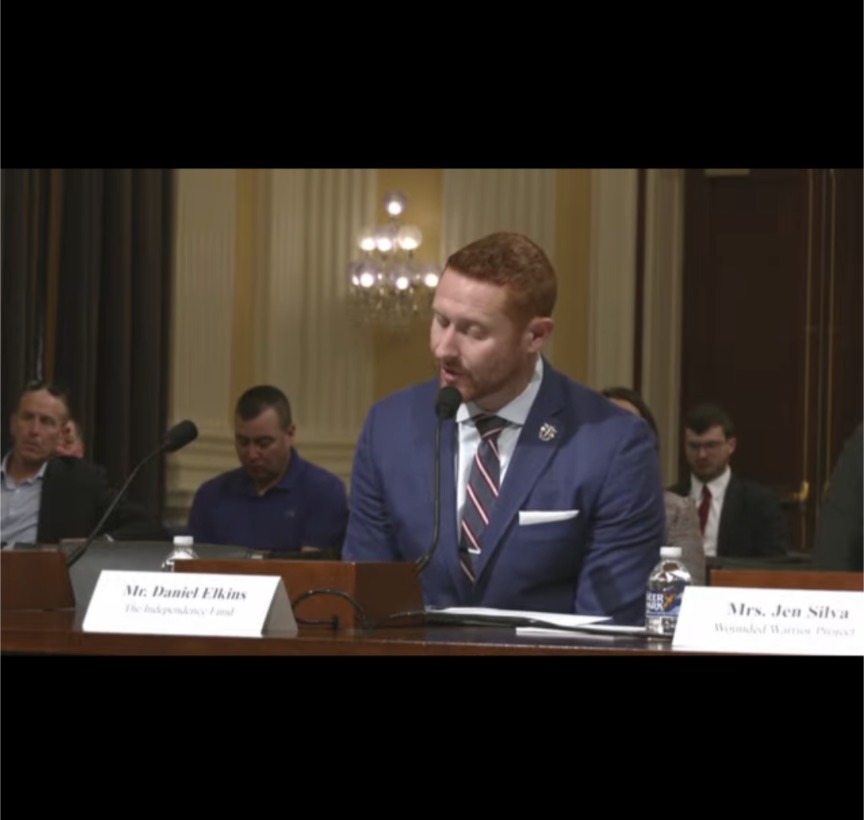 Daniel Elkins (@danieltelkins) on Twitter photo Yesterday I testified in front of the House Veterans Affairs Committee - Subcommittee on Health on behalf of <a href="/IndyFund/">The Independence Fund</a> regarding the moral injury #veterans battle - often leading to mental illness, substance use disorders, and even death by suicide.
#HVAC #supportveterans Yesterday I testified in front of the House Veterans Affairs Committee - Subcommittee on Health on behalf of <a href="/IndyFund/">The Independence Fund</a> regarding the moral injury #veterans battle - often leading to mental illness, substance use disorders, and even death by suicide.
#HVAC #supportveterans