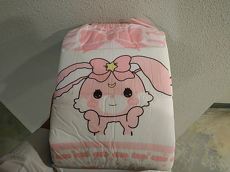 omukkochan's tweet photo. うさぎさんのおむつ買った記念に、いつも通り自分でおむつ交換(泣)
※勿体無いからしばらくはﾊﾟ��ﾄﾞ着用 https://t.co/n96zgEVScg
