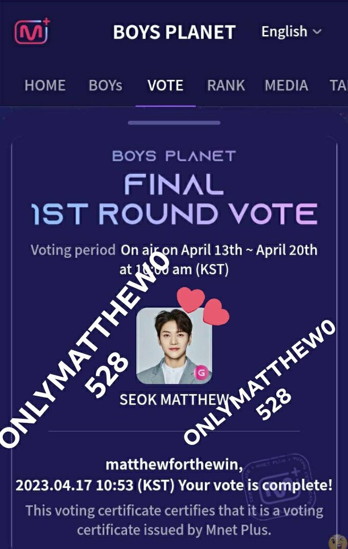 mattzerose's tweet image. NO MATTER WHAT HAPPENS FOR TOMORROW WE ARE ALWAYS HERE FOR YOU! MATTHEW LET'S DEBUT!🦊
#Matthew1Pick 
#SEOKMATTHEW
 #OnlyForMatthew
#석매튜