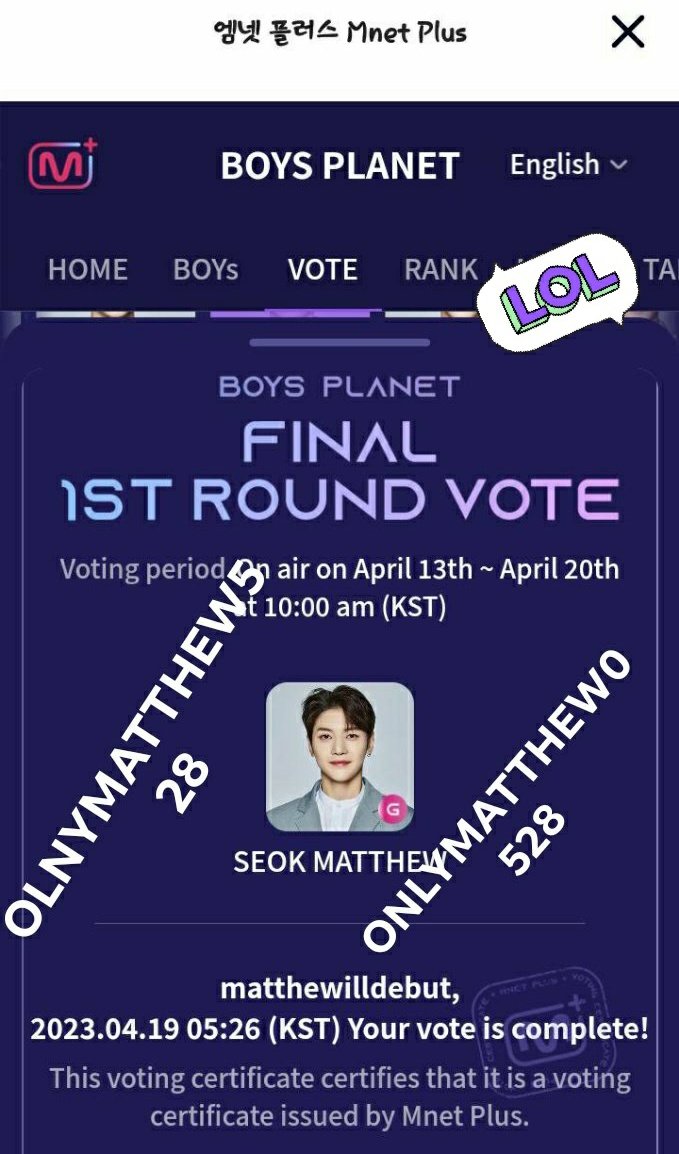 mattzerose's tweet image. NO MATTER WHAT HAPPENS FOR TOMORROW WE ARE ALWAYS HERE FOR YOU! MATTHEW LET'S DEBUT!🦊
#Matthew1Pick 
#SEOKMATTHEW
 #OnlyForMatthew
#석매튜