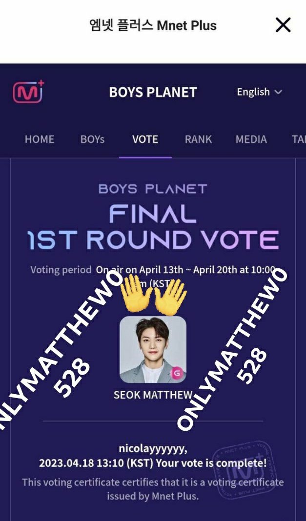 mattzerose's tweet image. NO MATTER WHAT HAPPENS FOR TOMORROW WE ARE ALWAYS HERE FOR YOU! MATTHEW LET'S DEBUT!🦊
#Matthew1Pick 
#SEOKMATTHEW
 #OnlyForMatthew
#석매튜