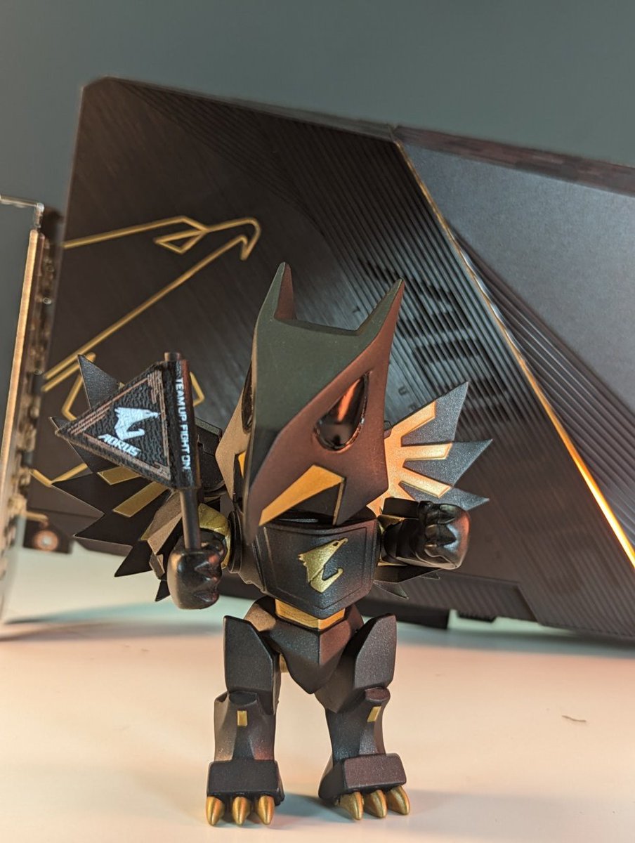UtopiaComputers's tweet photo. ⚠️🎁 GIVEAWAY

We have this @GigabyteUK / @AORUS_UK figure that comes with the RTX 4090 liquid &amp; our customer doesn't want it! Shocking behaviour!

To win 👇

RT 🔄
Like ❤️
Tag a mate 🏷️

The winner will be announced on 22/4/23 

*RTX 4090 not included https://t.co/snG2u8sPXZ