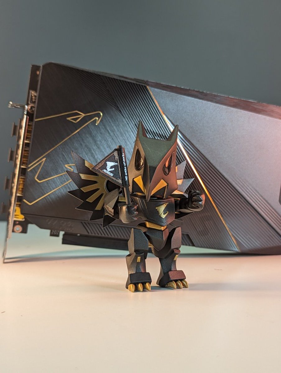 UtopiaComputers's tweet photo. ⚠️🎁 GIVEAWAY

We have this @GigabyteUK / @AORUS_UK figure that comes with the RTX 4090 liquid &amp; our customer doesn't want it! Shocking behaviour!

To win 👇

RT 🔄
Like ❤️
Tag a mate 🏷️

The winner will be announced on 22/4/23 

*RTX 4090 not included https://t.co/snG2u8sPXZ