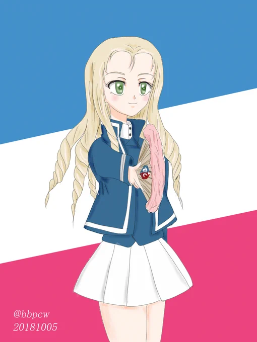 マリー様おめでとうございます～!(過去絵再掲)
#マリー生誕祭2023
#マリー様生誕祭2023
#マリー生誕祭 https://t.co/wuylsYx1uB