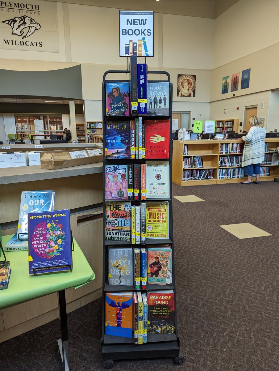 Plymouth High School Library Media Center tweet media