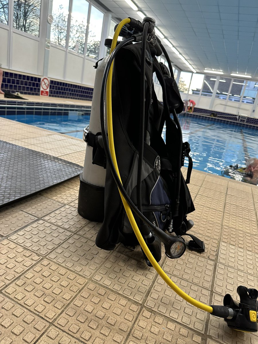Good to be getting back into diving after 12 years away!