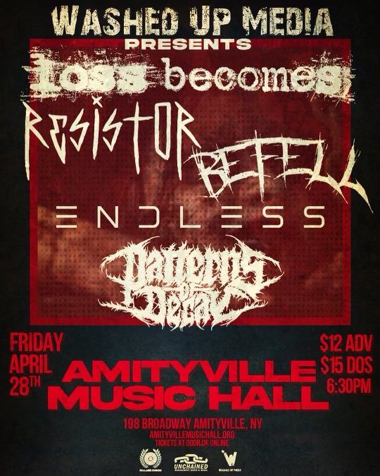 lossbecomes's tweet image. We’ve got new music we want you to hear!!!

Who are we seeing next Friday April 28th at @amityvillemusichall ???

Grab your tickets at the link below

Link below for tix
bit.ly/40zatWc

Photo @internal.vision 

#lossbecomes #metal #metalband #metalmusic #longisland #ny