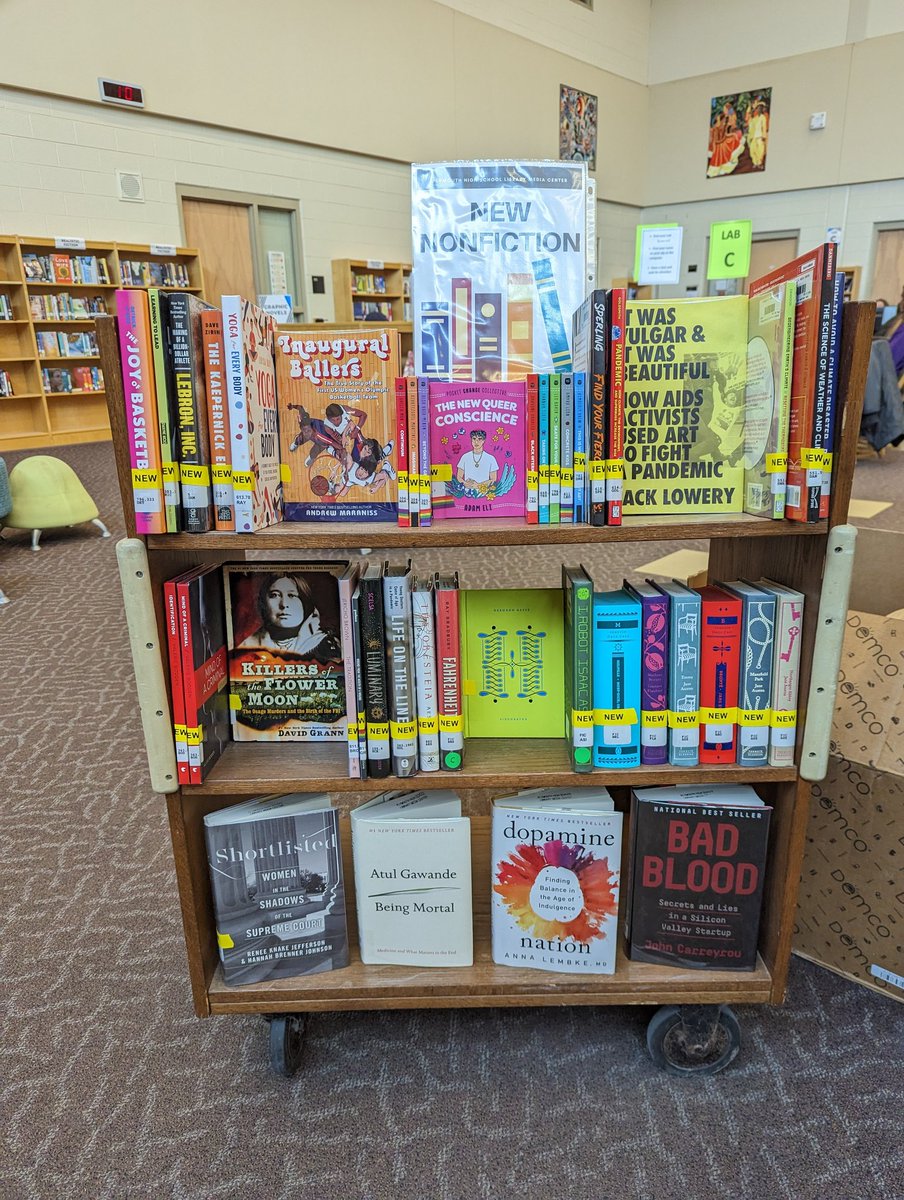 Plymouth High School Library Media Center tweet media