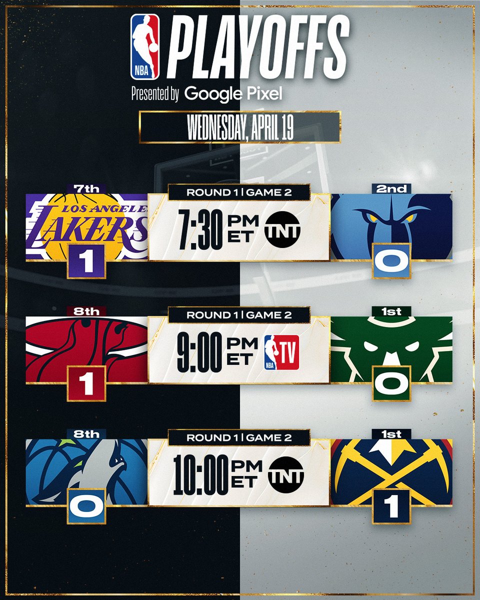 NBA on Twitter "Don't miss tonight's Game 2 action on NBA TV and TNT