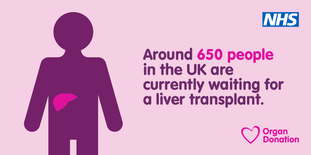 NHSOrganDonor's tweet image. Right now, about 650 people are waiting for a liver transplant.

That’s why it’s so important to register your decision to become an organ donor, so more lives can be saved and improved.

Learn more about liver donation this #WorldLiverDay ➡️ bit.ly/3MMRkMq