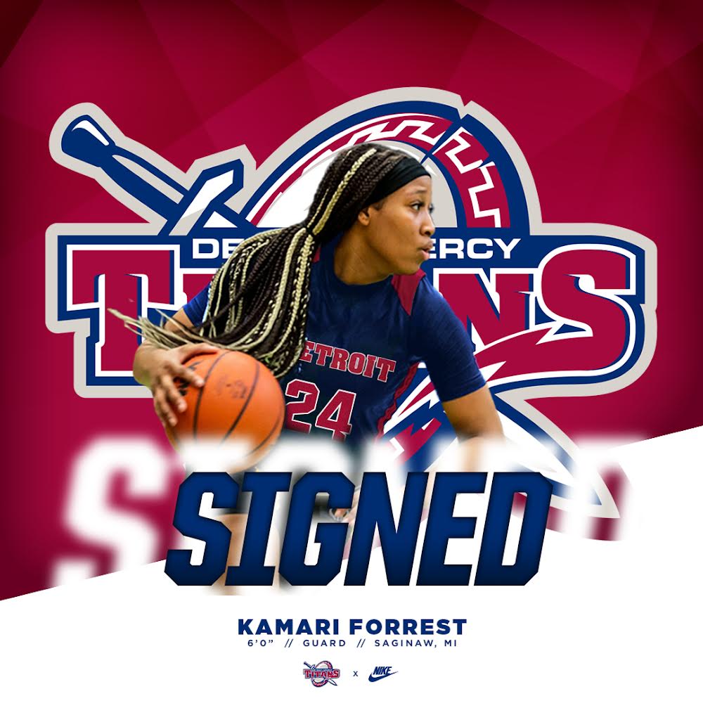 Detroit_WBB's tweet photo. The first full recruiting class under the @CoachAchter  era is signed, sealed and delivered!!
Let's meet the ballers.....
First up is Kamari Forrest (@KamariForrest)
🏀 https://t.co/OtRREgjYvZ
#DetroitsCollegeTeam⚔️ https://t.co/sEOQsvqUVm