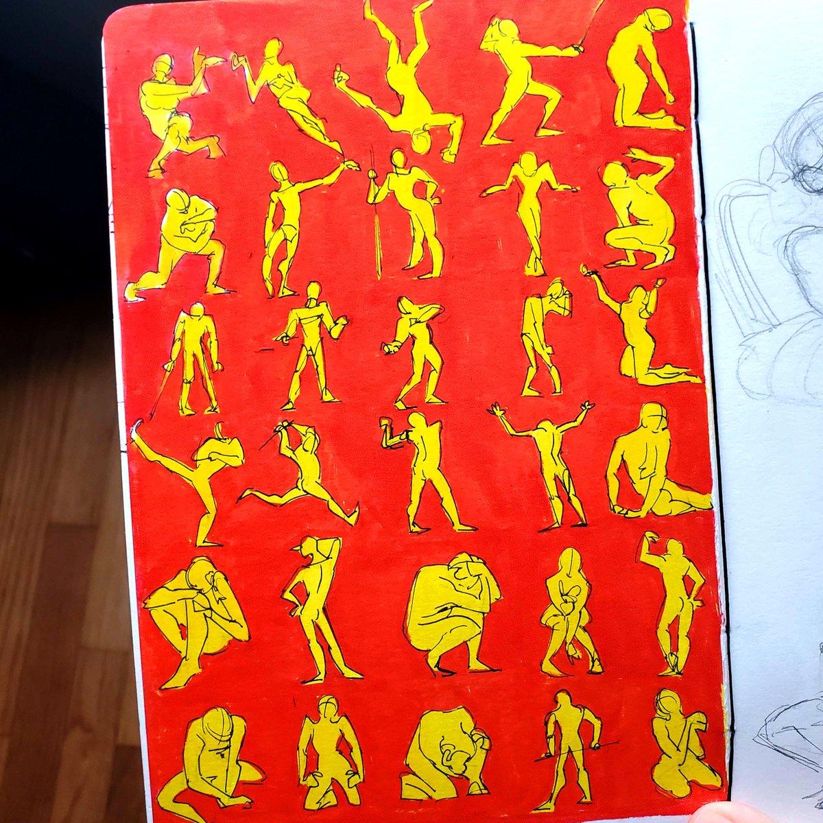 dadgumdevil's tweet photo. some figure gestures as of late!!! https://t.co/a8R6DfE5c7