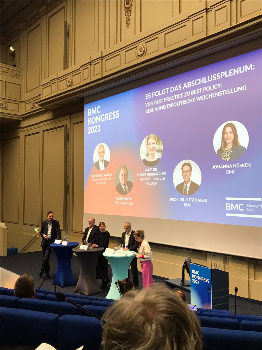 Hashtag Gesundheit (@hashtaggesund) on Twitter photo Abschluss-Plenum des @BMC_eV-Kongresses in Berlin:
<a href="/FranzKnieps/">Franz Knieps</a> vom BKK Dachverband appelliert zur Weiterentwicklung des Vergütungssystems: „Unsere 4-Jahreszeiträume im Bund haben nur eine geringe Möglichkeit für Aktion in unserem Gesundheitswesen.“ Abschluss-Plenum des @BMC_eV-Kongresses in Berlin:
<a href="/FranzKnieps/">Franz Knieps</a> vom BKK Dachverband appelliert zur Weiterentwicklung des Vergütungssystems: „Unsere 4-Jahreszeiträume im Bund haben nur eine geringe Möglichkeit für Aktion in unserem Gesundheitswesen.“