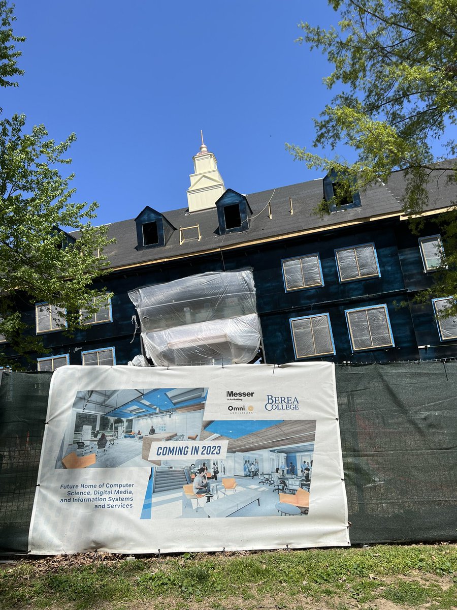 bereacollege's tweet photo. We love watching the progress! Details: https://t.co/wUJWB4RSXa #LikeNoOther 

@omniarchlex @messerwearebldg https://t.co/qlti5R8VsF
