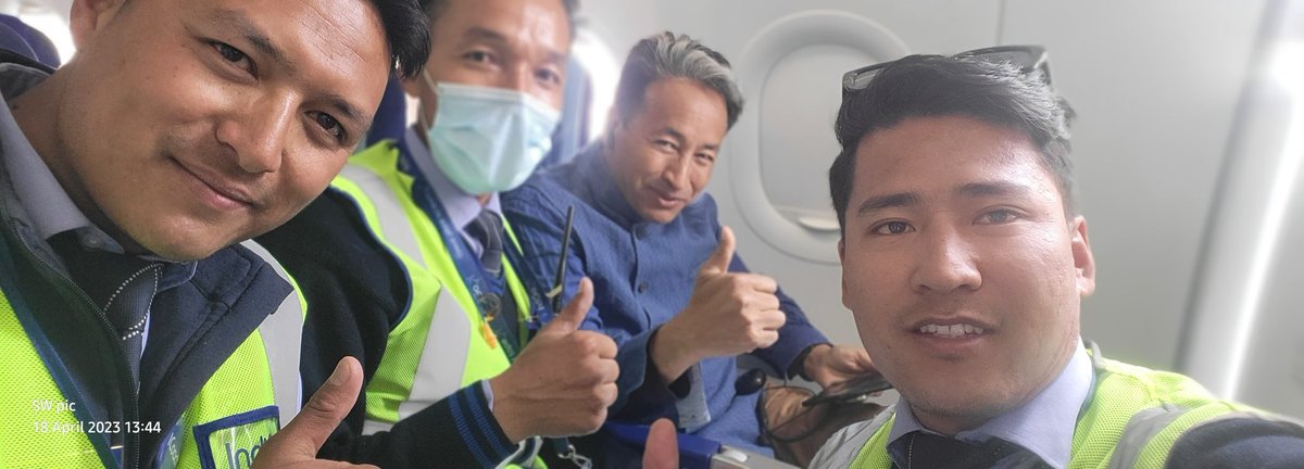 Wangchuk66's tweet image. #GOINDIGO ALL THE WAY... 
@IndiGo6E is fun n creative all the way, end to end, #Leh to #Surat

"indigo" comes from the Latin word indicum, meaning "Indian", as the dye was exported from India.
My shirt colour ...!?
sheer chance!