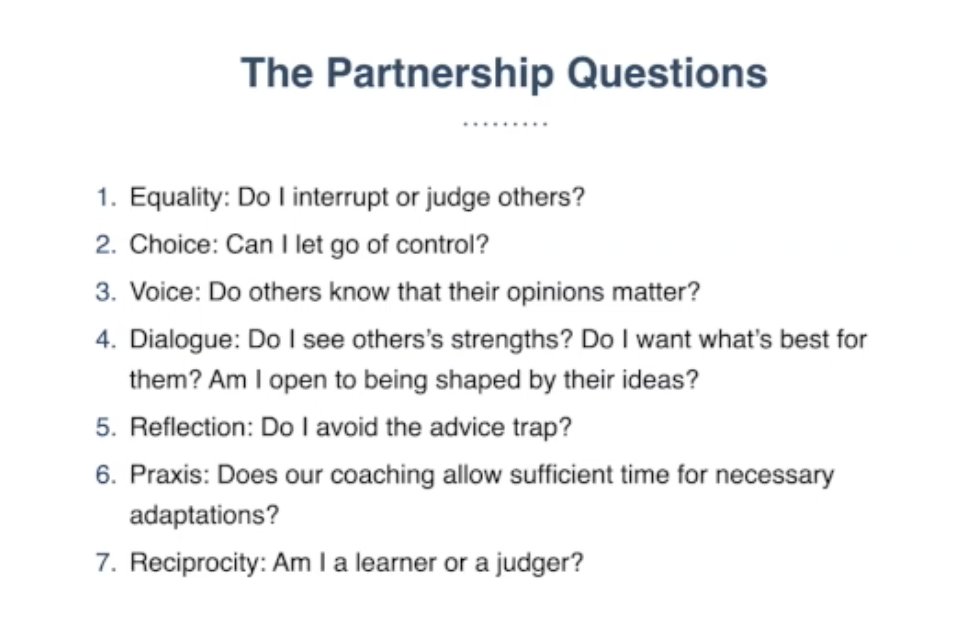 Such important questions when coaching!  Regarding #5: Advice solves the problem in the moment, but it doesn't really solve the problem; takes away agency; and creates dependency. Thought-provoking conversation between <a href="/jimknight99/">Jim Knight 🇺🇦</a> and @CmunroOz during #COACHED2023.