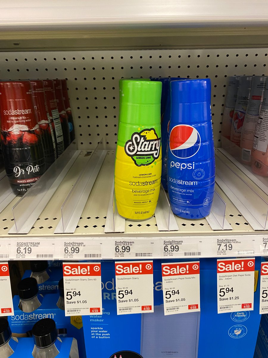 LongIslandHigh's tweet photo. @SodaStreamUSA what happened to the real cola?
Please tell me this isn’t going the same as the fountain mist… if I wanted Pepsi, I’d just buy Pepsi. Please don’t do this https://t.co/zCctOWmvX0
