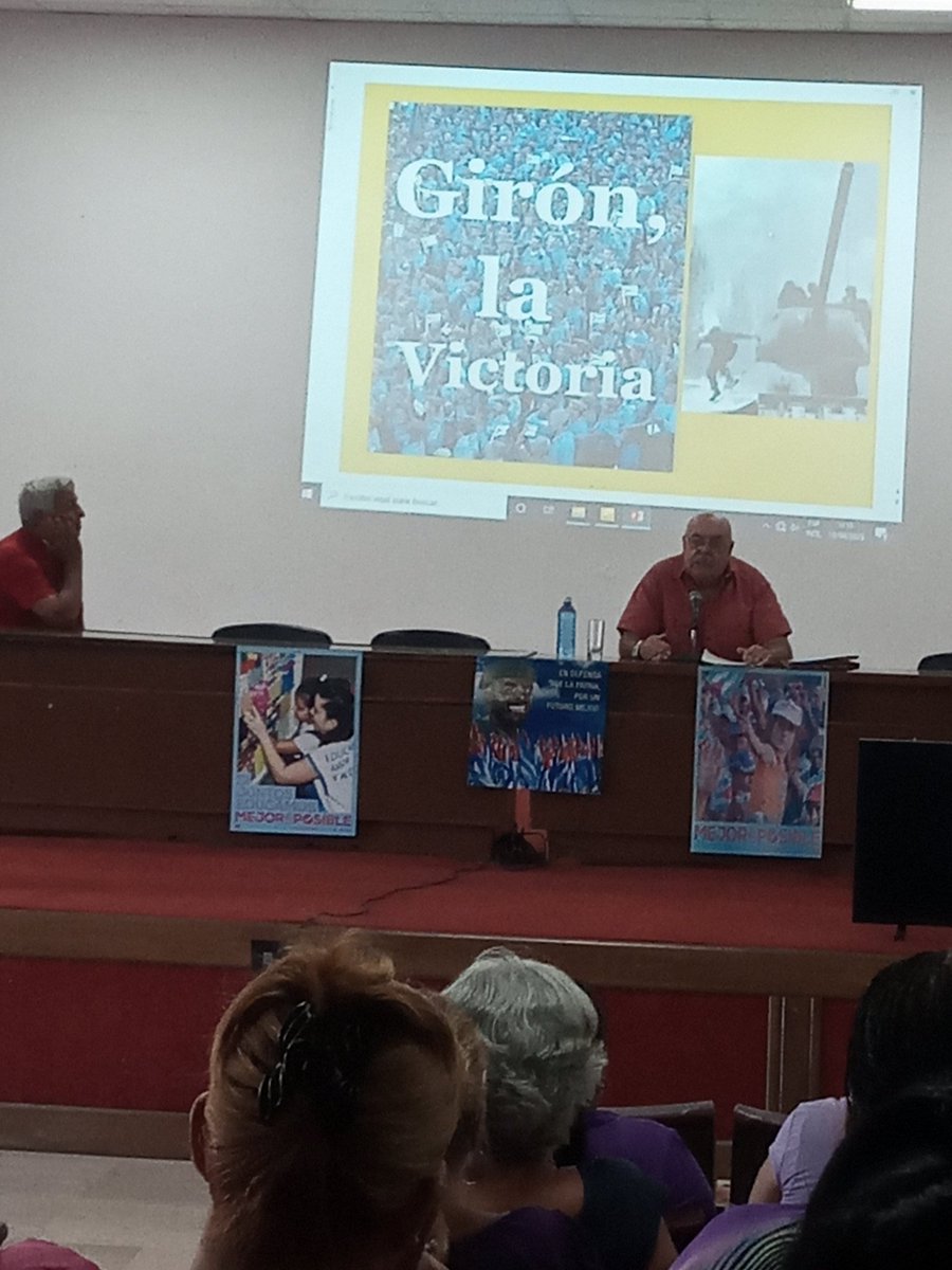 AnelisCeruto's tweet photo. Matutino en la UAM por el 19 de abril conversatorio de un combatiente de Playa Giron.
#CubaViveEnSuHistoria https://t.co/ap3U27ald3