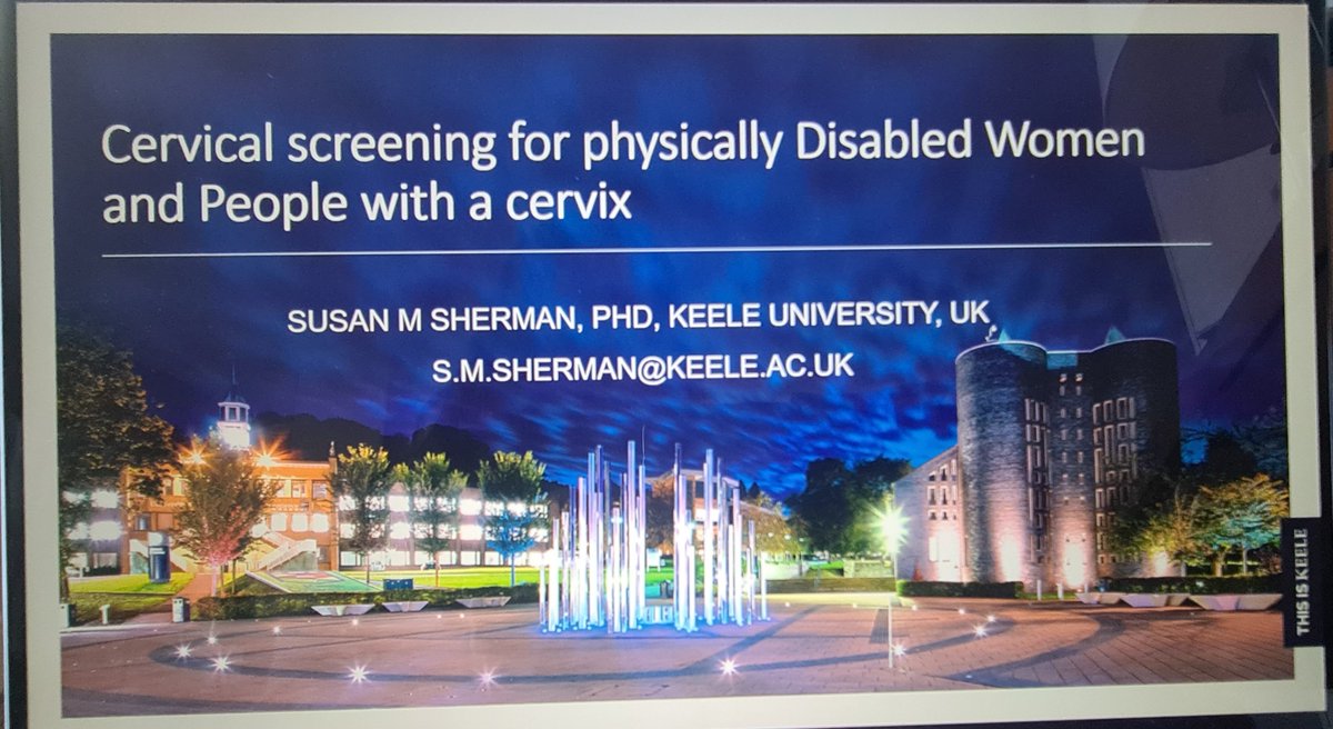 SueSherman's tweet image. Looking forward to giving my talk on #HPVselfsampling and #cervicalscreening for #physicallyDisabled women and people with a cervix today @ipvs #IPVC2023