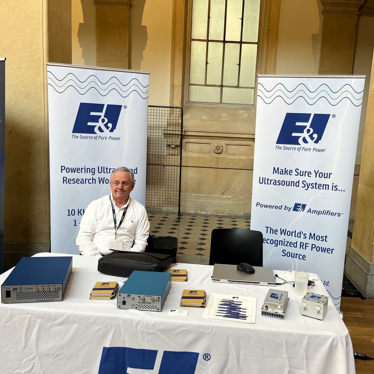 EandILTD's tweet photo. E&I is in Lyon, France, for the annual International Symposium for Therapeutic Ultrasound, (ISTU)
Stop by our booth to say hello - and check our some of our latest RF power solutions!
#istu #ultrasound #RFamplifiers https://t.co/7hY94ieax8