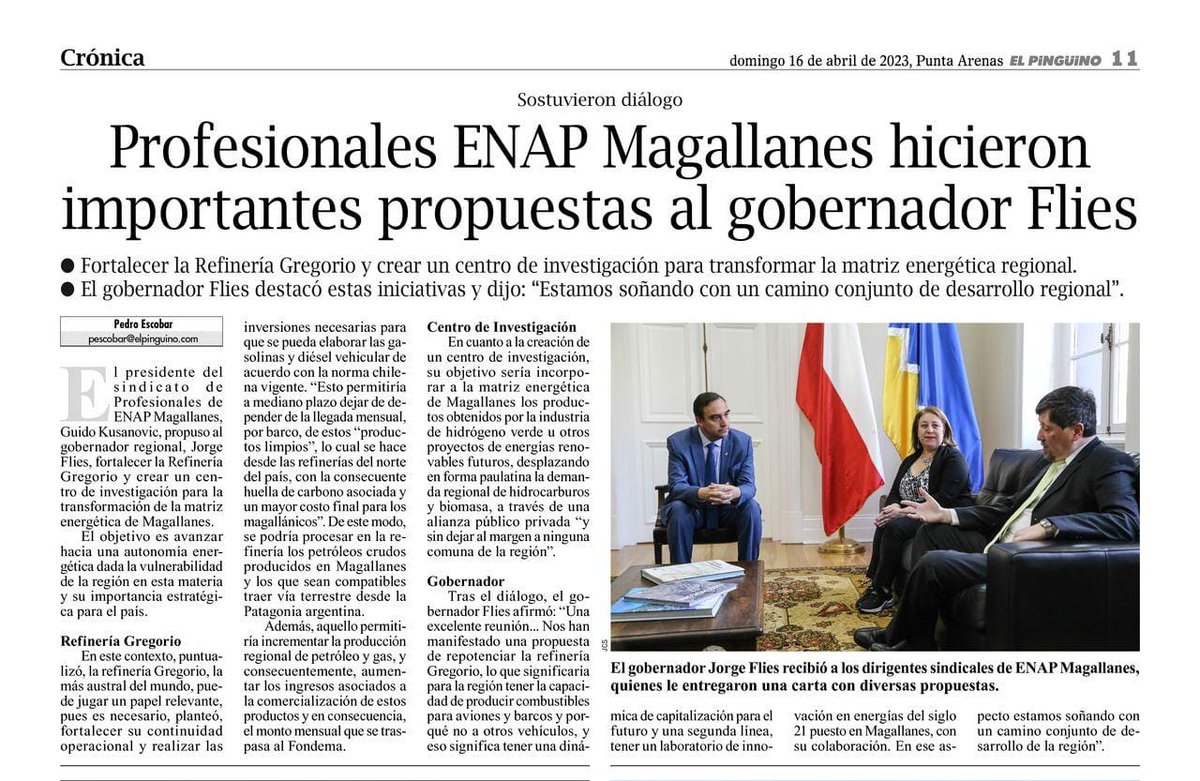 STP_Enap's tweet photo. La explotación de los hidrocarburos en suelo nacional, permite al @Min_Hacienda la recaudación para proyectos vía FONDEMA del 5% de las ventas ejecutadas tanto por ENAP como por los Contratos Especiales de Operación Petrolera. https://t.co/jNY3vjKol6