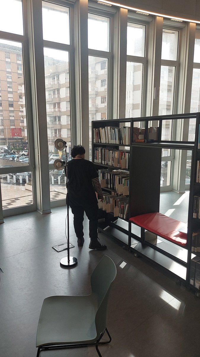 LisideTaranto's tweet photo. I nostri ragazzi nella splendida  biblioteca Acclavio di #taranto @ComuneTaranto @RegionePuglia @MIsocialTW @G_Valditara @MiC_Italia @g_sangiuliano https://t.co/95LMdetlL7