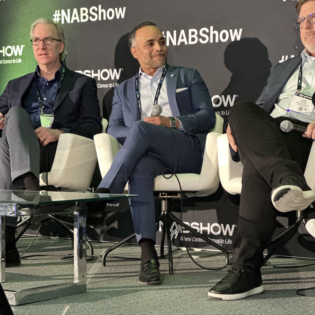 77WABCradio's tweet photo. Our very own President, Chad Lopez, spoke at the @NABShow about the future of radio and maximizing multiplatform monetization.

#77WABC #RadioWorks @nabtweets @your_RAB https://t.co/YK0QEzsm4H