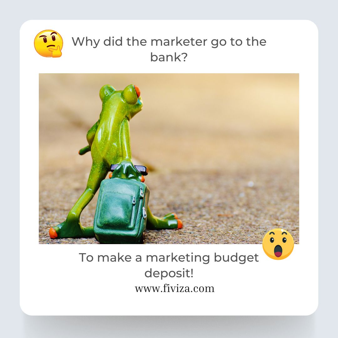 fiviza's tweet photo. He just went to the bank to deposit his marketing budget... turns out they only accept likes and shares as currency now. Guess he'll have to go viral to make a withdrawal!  #sociamedia #socialmediamarketing #fivizatechnologies #googleads https://t.co/6RzueSEETm