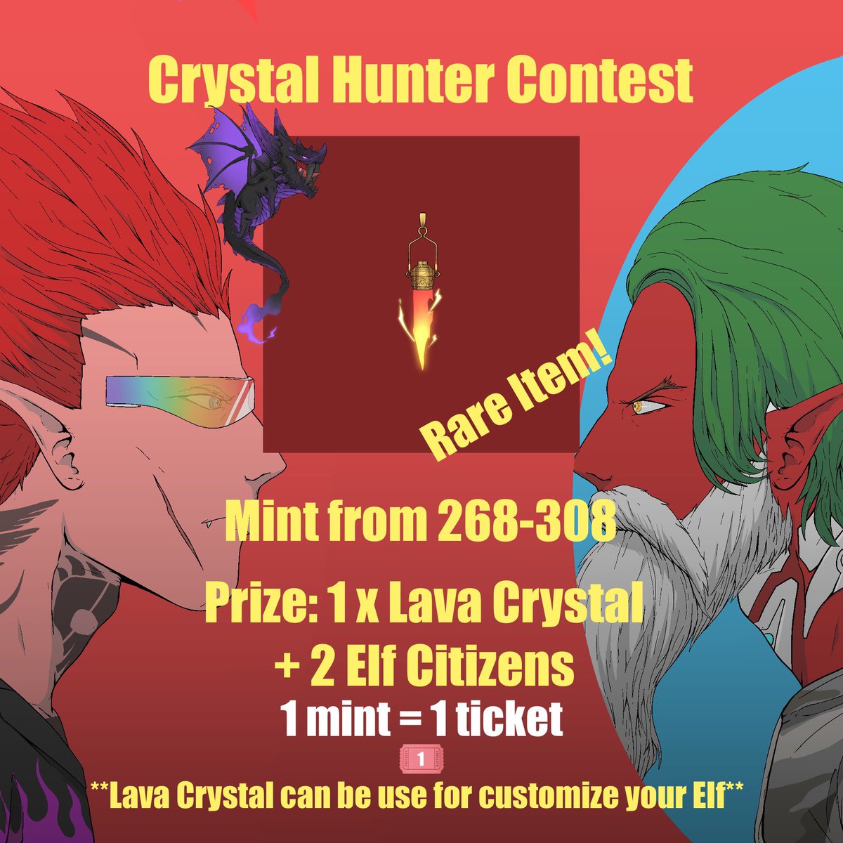 Only 21 mint left until the contest will finish 🔥🔥
Mint elves here ➡️ app.ebisusbay.com/drops/elf-citi…
1 mint = 1 ticket don’t miss 🚀🧝‍♂️

100 CRO❤️🔁 &amp; tag 3 friends,48 hr